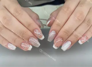 ネイル 神田 ココナッツのネイルデザイン