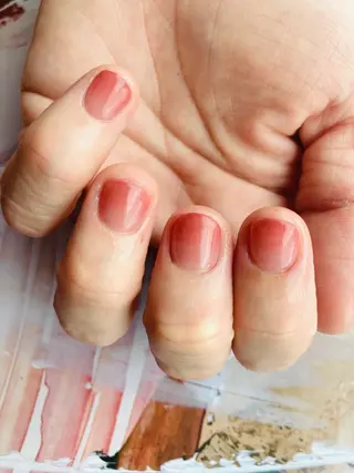 ネイル La Belle Vie所属・imaichise 🧡💜推しネイルのネイルデザイン