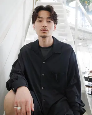 パーマ メンズ 表参道メンズカット hikariのヘアスタイル