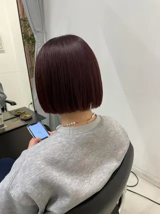ショート カラー キッズ オトナヘア🌸 harukaのヘアスタイル