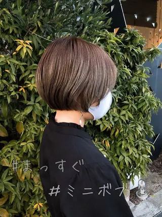 ショート ✂ショート・ボブ専門 顔型診断✂奥田裕仁のヘアスタイル