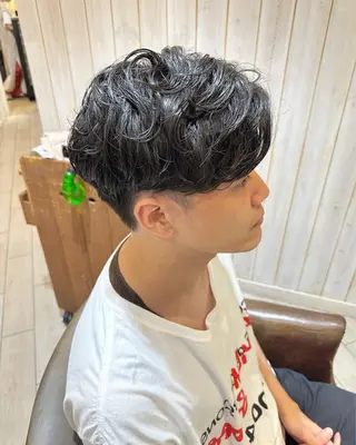 パーマ メンズ メンズパーマ特化🔥 ツイスパ/シャドウのヘアスタイル