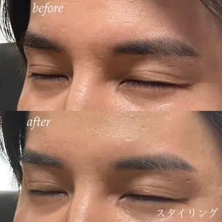 メンズ アイブロウ 竹内 志帆の眉毛・アイブロウイメージ