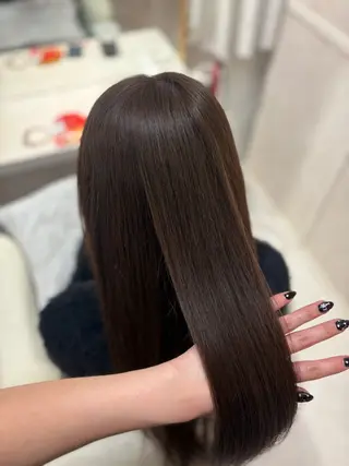 ロング カラー VEYY.nagoya所属・みゅう／韓国：網紅： トレンドヘアのヘアスタイル