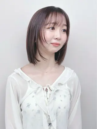 ショート 小顔ボブ/お悩み解決 /ボブパーマ/とういのヘアスタイル