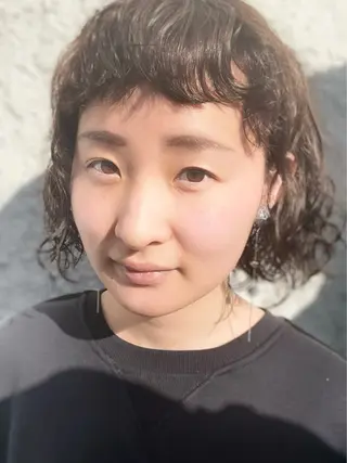 ミディアム ちほ /ボブスタイルのヘアスタイル