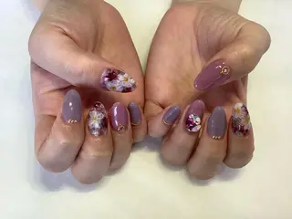 ネイル 💎🐰 saki. m 🐰💎のネイルデザイン