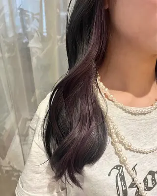 セミロング 三宅 美帆のヘアスタイル