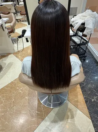 ロング 髪質改善カラー なーこ💖🌈のヘアスタイル