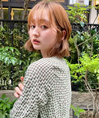 カラー shiomi H辻田 杏梨のヘアスタイル