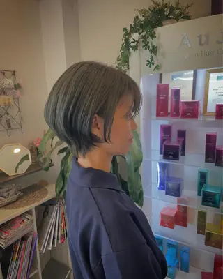 ショート カラー Avis Hair Works所属・野田 歩のヘアスタイル