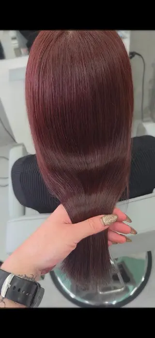 ロング PELE栄ANNEX所属・PELE/栄/ ブリーチ/SOAのヘアスタイル