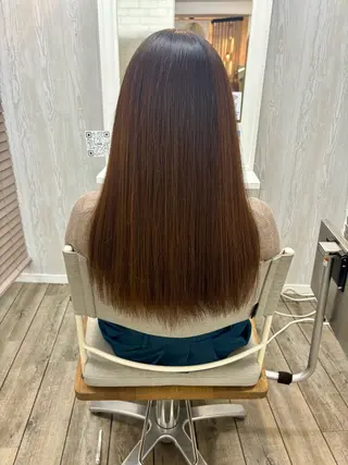 ロング 透明感ブリーチカラー ／tomoyaのヘアスタイル