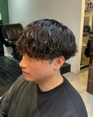 パーマ シャドウパーマ/波 巻きパーマ Kotaのヘアスタイル