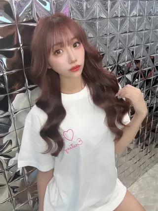 セミロング カラーエクステ koukiのヘアスタイル