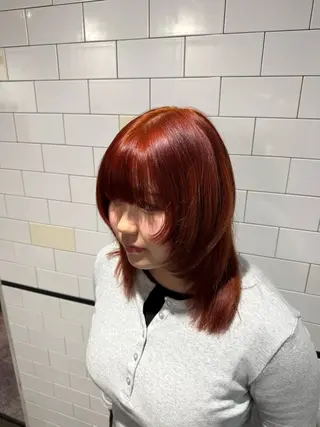 ミディアム 松野 和志のヘアスタイル