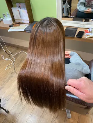 ロング カラー ヘアアレンジ ❣️倉敷❣️美髪 カラー能登一成のヘアスタイル