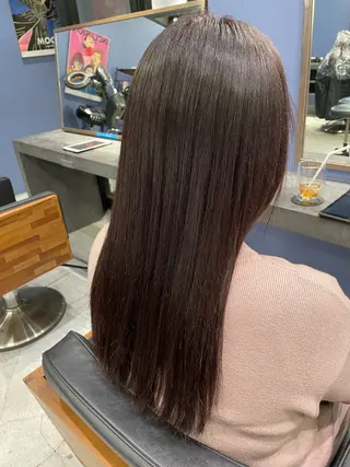 ロング カラー 🌿長尾俊汰🌿 透明感カラーのヘアスタイル