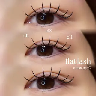 マツエク・マツパ Mell Yuuna ♡パリエク /束感のマツエク・マツパデザイン