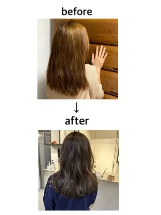 セミロング ボブ/似合わせ レイヤーcocomoのヘアスタイル