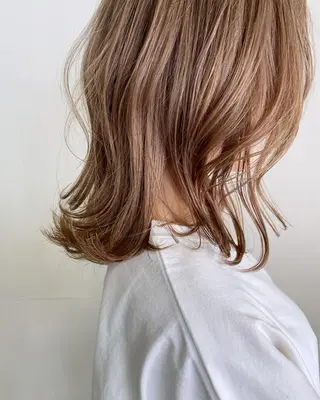 ミディアム カラー LOVESTOIKE 堂本のヘアスタイル