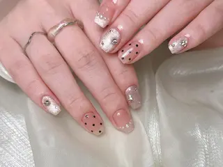 ネイル 🎀も ものネイルデザイン