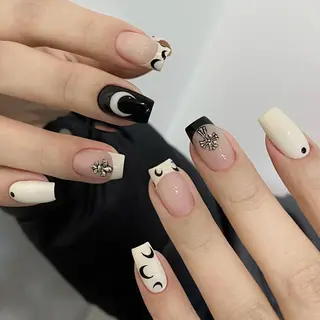 ネイル By moonネイル 🌷ワンホン/韓国風のネイルデザイン