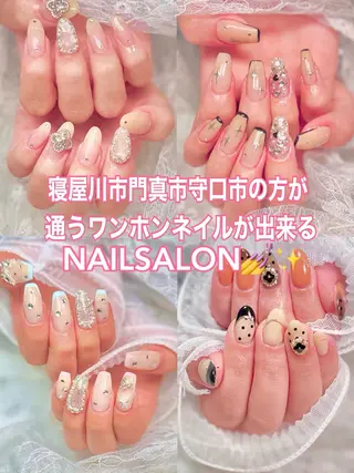 ネイル マルサンカクシカク所属・○△□ 守口市のネイルデザイン