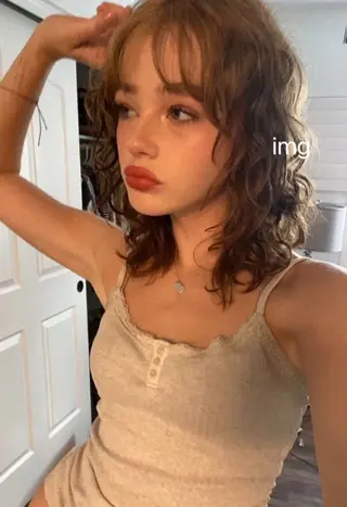 ミディアム パーマ SERINA🎀/パ ーマモデル募集中🫧のヘアスタイル