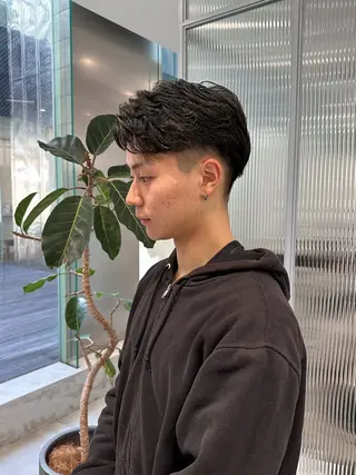 メンズ 艶髪/透明感カラー /ゼンのヘアスタイル