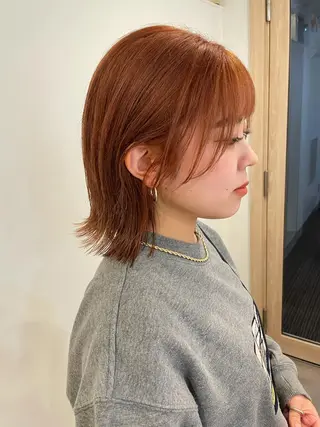 カラー 大迫 江梨のヘアスタイル