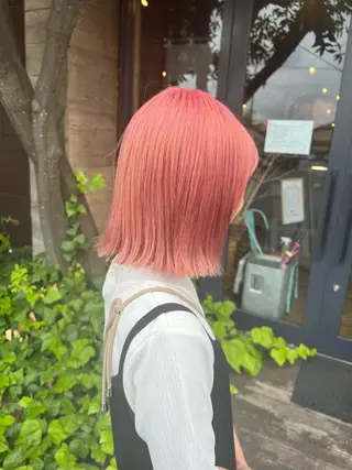 ミディアム カラー 毛流れフェザー スタイル🔹竹内凌のヘアスタイル