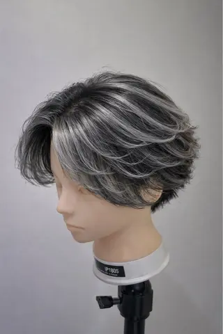 ミディアム ボブ職人/ボブ縮毛 髪質改善のヘアスタイル