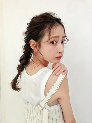 ヘアアレンジ little nene(池袋西口)所属・sugino katsuyaのヘアスタイル