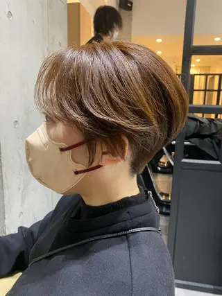 ショート カラー Dxxxx III所属・女性目線の大人 メンズ*Ayakaのヘアスタイル