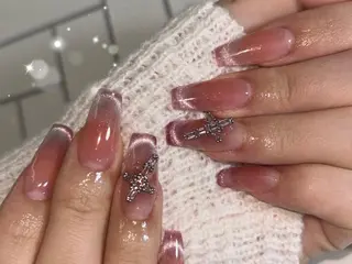 ネイル na🎀🎀na ちゅるちゅるのネイルデザイン