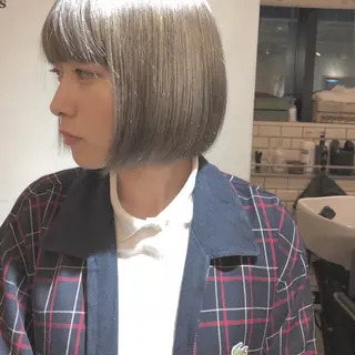 ショート 🌸ハイトーン 新田　廉 🌸のヘアスタイル