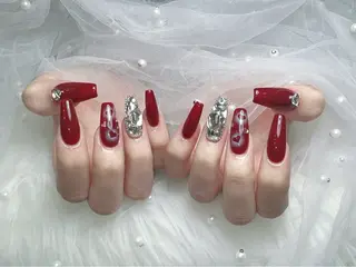 ネイル 【Eclat ｴｸﾗ】nail＆beauty所属・Eclat〔ｴｸﾗ〕 MOEKA𝜗𝜚*のネイルデザイン