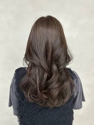 ロング カラー 大人レイヤー& 透明感カラー💄のヘアスタイル