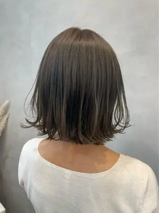 ミディアム カラー WILL西宮店所属・WILL西宮野崎琴水 /透明感カラーのヘアスタイル