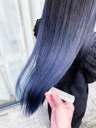 ロング 🍀ケアブリーチ カラー🍀坂井のヘアスタイル