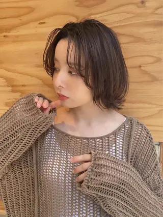 ミディアム Le'a 谷町🌼 幸村はるひのヘアスタイル