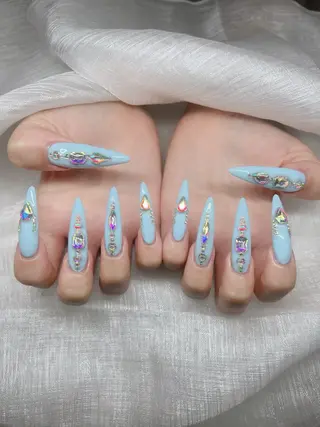 ネイル Lee Nails チップ長さだし専門店のネイルデザイン