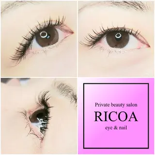 マツエク・マツパ RICOA 酒井のマツエク・マツパデザイン