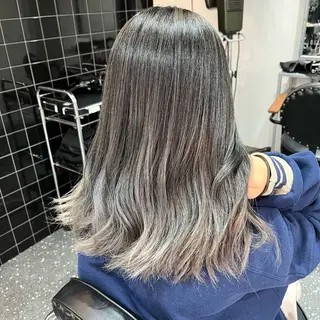 ミディアム 韓国風/髪質改善/ Kiyoraのヘアスタイル