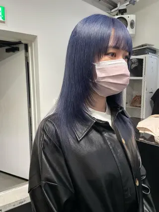 セミロング カラー パーマ ヘアアレンジ メンズ キッズ ネイル マツエク・マツパ アイブロウ 艶ハイトーン/ヘア アレンジAYAKAのヘアスタイル
