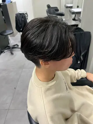 ミディアム パーマ メンズ 🐦‍🔥フェザーパ ーマ🐦‍🔥きるやのヘアスタイル