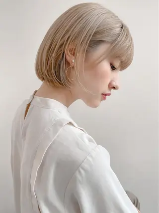 ミディアム イメチェンカット✂️ 錦糸町佐藤店長のヘアスタイル