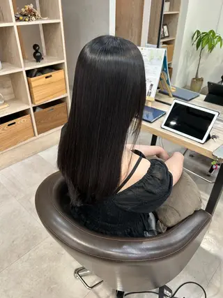 ロング 光を纏うツヤ感ロング Natsuki🪽のヘアスタイル