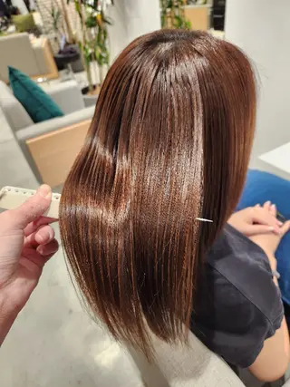 💜艶髪カラー💜 🎶富川美希🎶のヘアスタイル